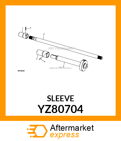 Sleeve YZ80704