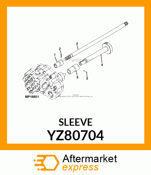 Sleeve YZ80704