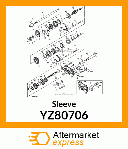 Sleeve YZ80706