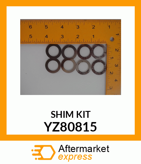 SHIM, CLUTCH PACK YZ80815