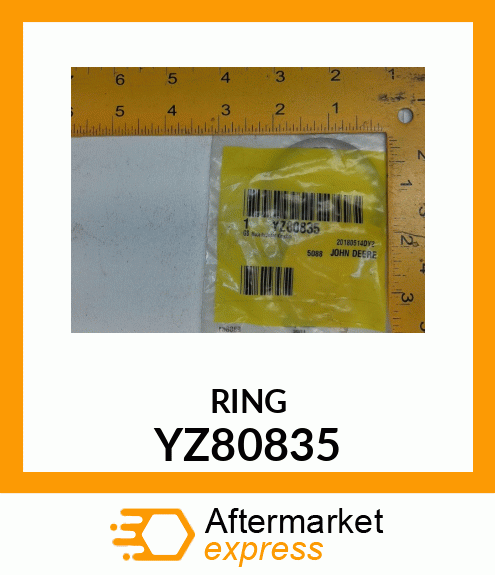 SNAP RING, RETAINING YZ80835