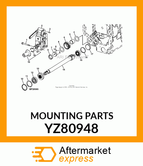 Mounting Parts YZ80948