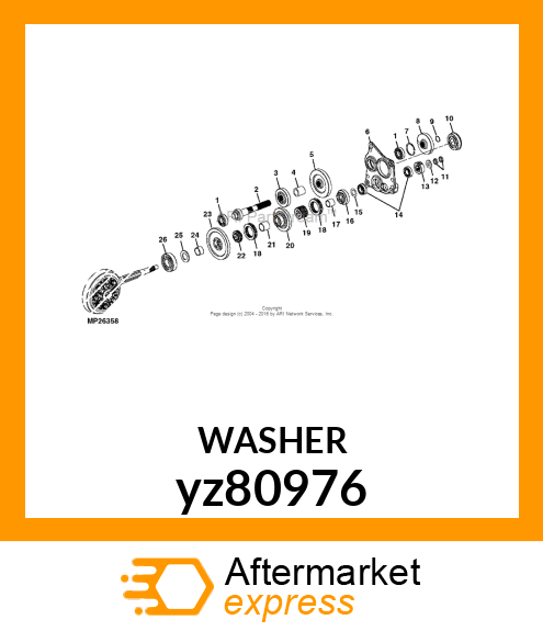 WASHER yz80976