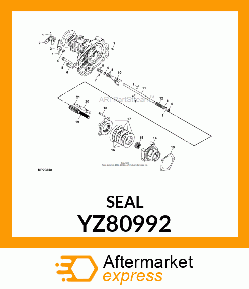 SEAL, OIL YZ80992