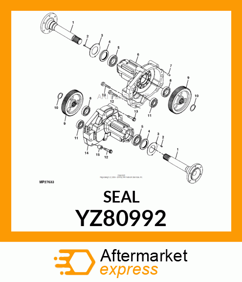 SEAL, OIL YZ80992