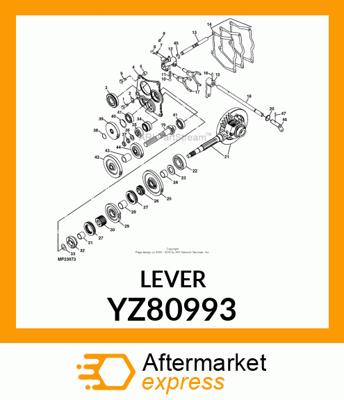 LEVER YZ80993