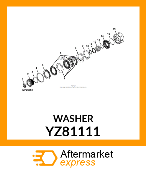 RETAINER YZ81111