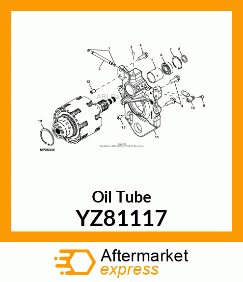 Oil Tube YZ81117