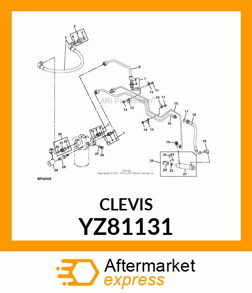 CLEVIS YZ81131