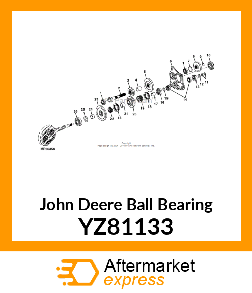 BEARING YZ81133