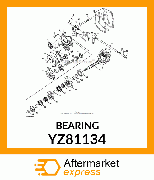 BEARING YZ81134