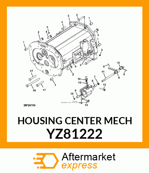 Housing YZ81222