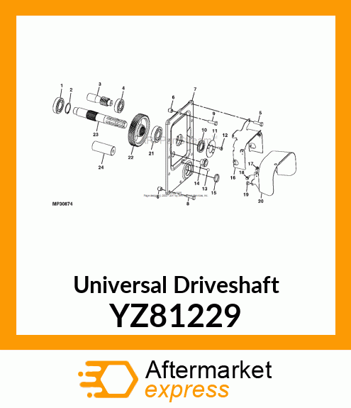 Universal Driveshaft YZ81229