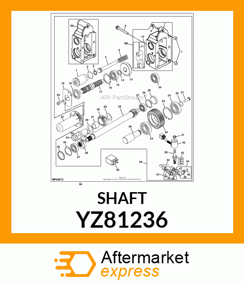 SHAFT, DRIVE MID YZ81236