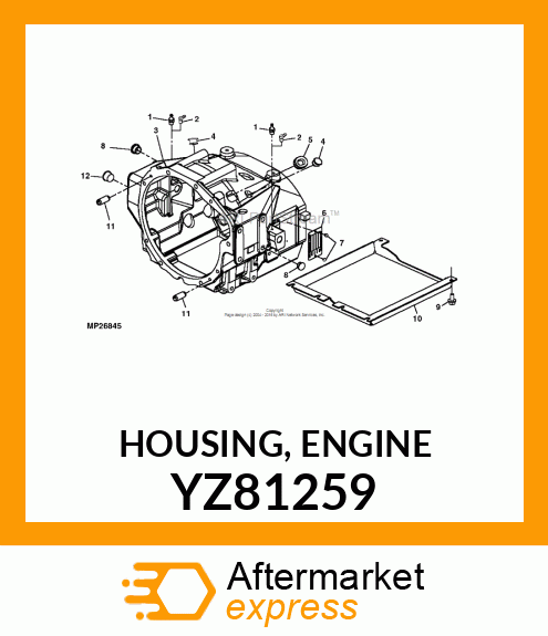 Housing YZ81259