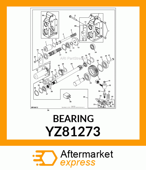 BEARING YZ81273