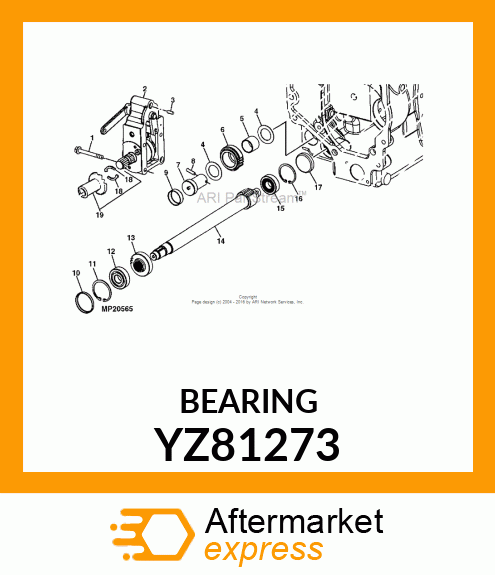 BEARING YZ81273