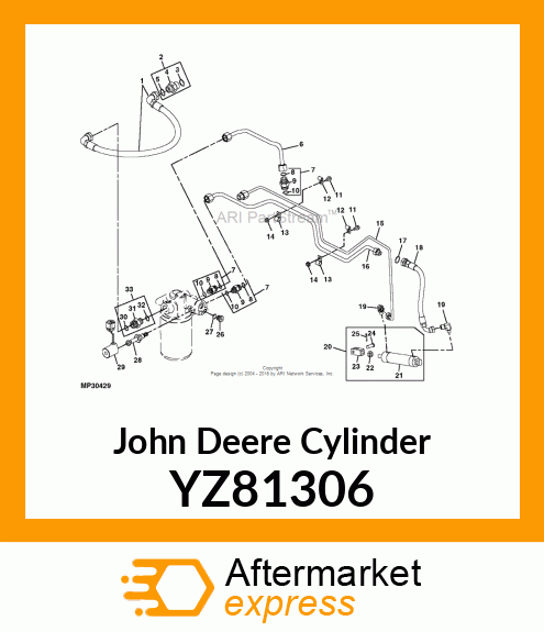 CYLINDER, MFWD YZ81306