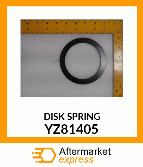 DISK SPRING, DESQUALL YZ81405