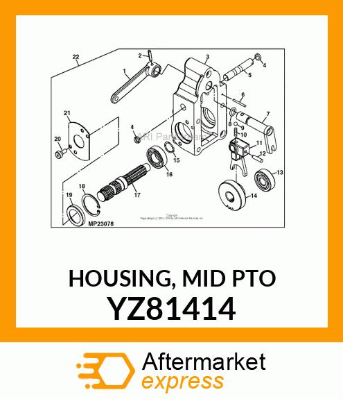 Housing YZ81414