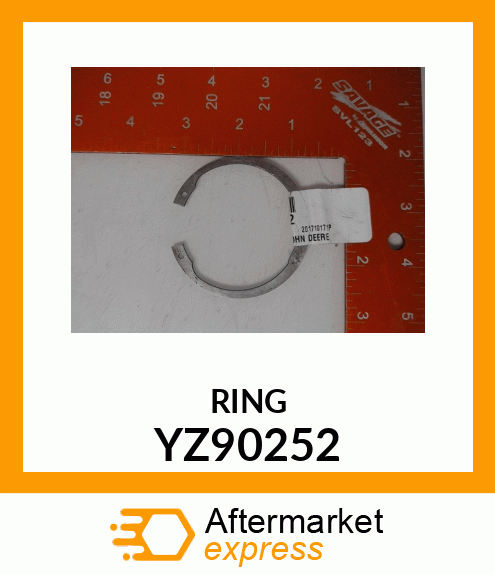 SNAP RING, SNAP RING, 62.00 X 1.60 YZ90252