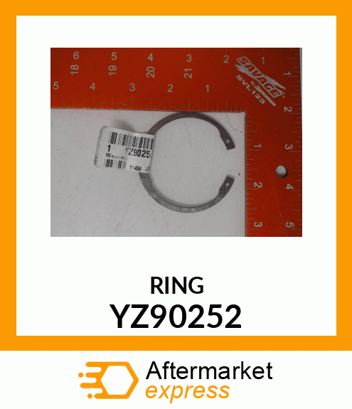 SNAP RING, SNAP RING, 62.00 X 1.60 YZ90252