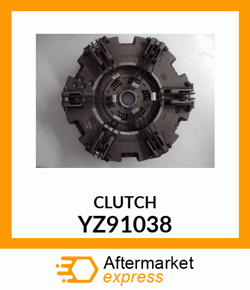 CLUTCH, DOUBLE CLUTCH HIGH CAPACITY YZ91038