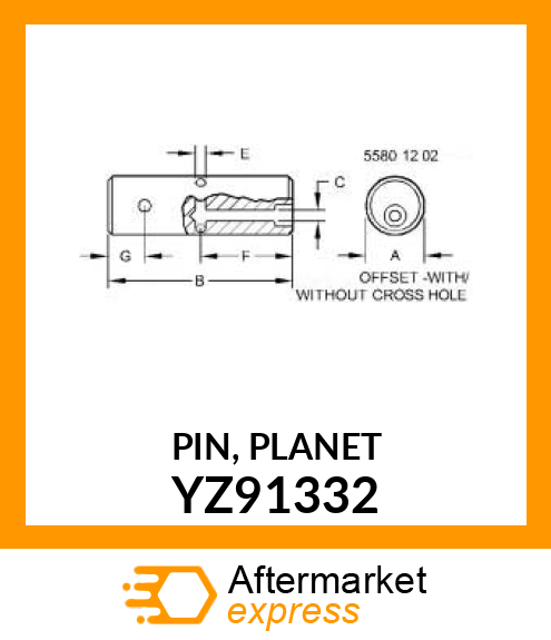 PIN, PLANET YZ91332