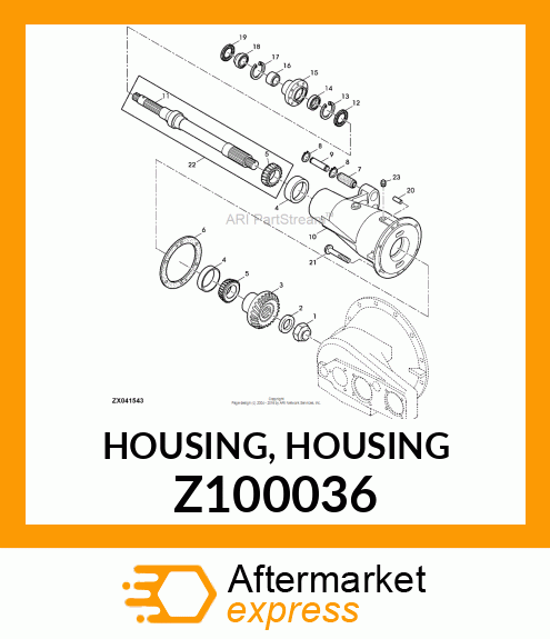 HOUSING, HOUSING Z100036