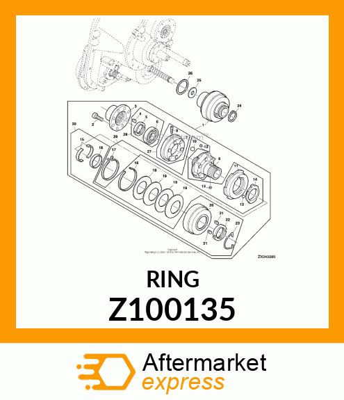 WASHER Z100135