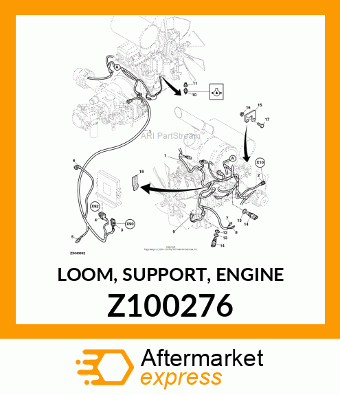 LOOM, SUPPORT, ENGINE Z100276