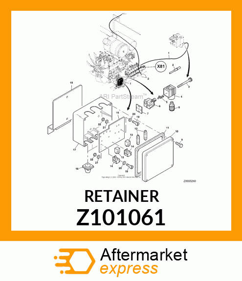 RETAINER Z101061