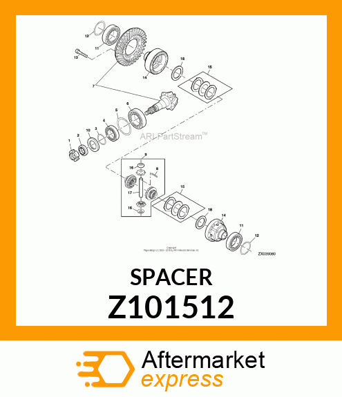 SPACER Z101512