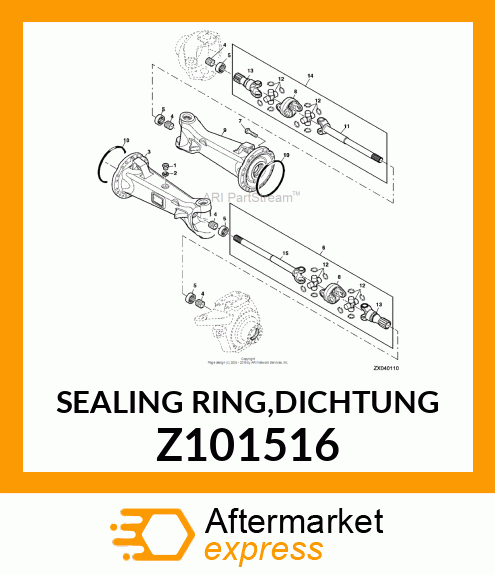 SEALING RING,DICHTUNG Z101516