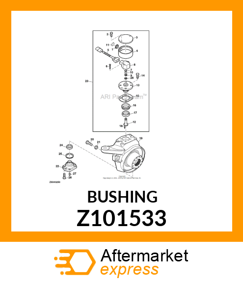 BUSHING Z101533