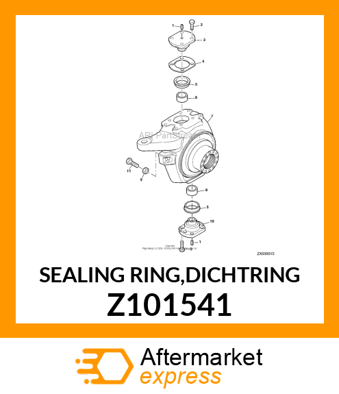 SEALING RING,DICHTRING Z101541