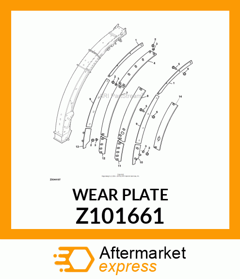 WEAR PLATE Z101661