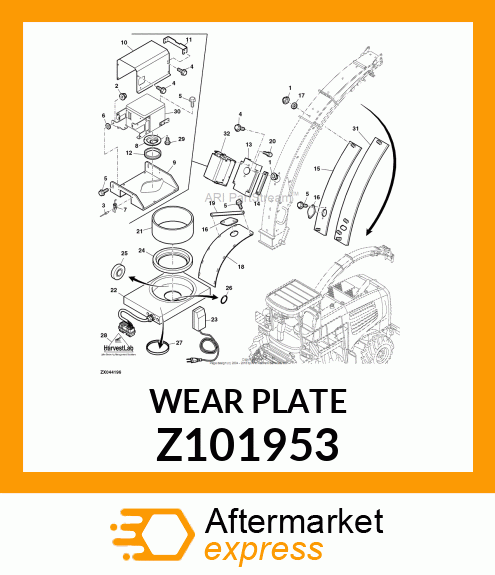 WEAR PLATE Z101953