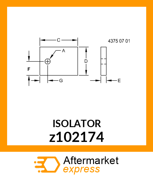 ISOLATOR z102174