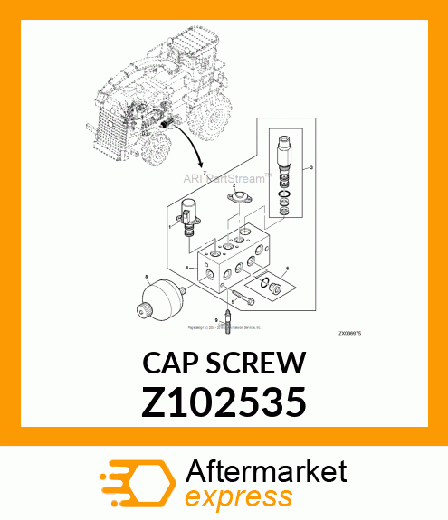 CAP SCREW Z102535