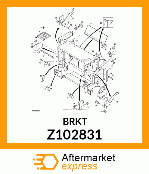 DEFLECTOR LEFT Z102831