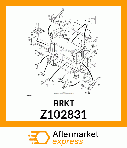 DEFLECTOR LEFT Z102831