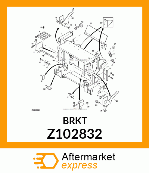 DEFLECTOR RIGHT Z102832