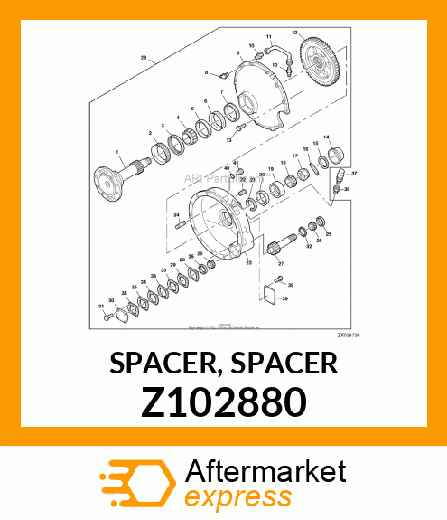 SPACER, SPACER Z102880