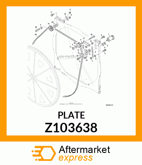 PLATE Z103638