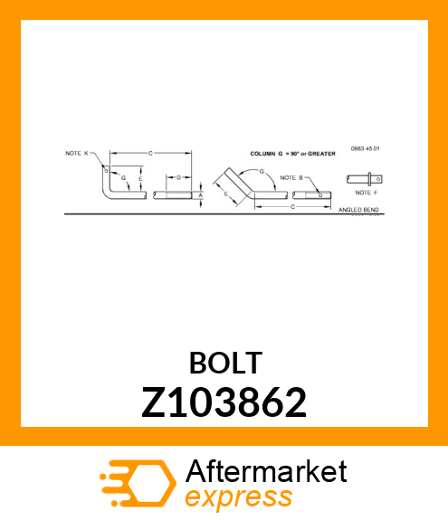 BOLT Z103862