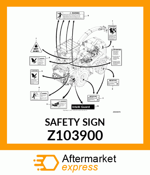 SAFETY SIGN Z103900