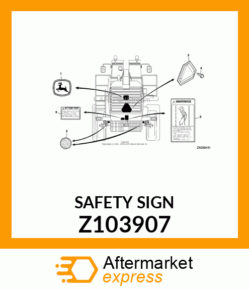 SAFETY SIGN Z103907