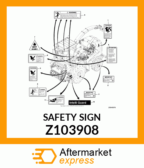 SAFETY SIGN Z103908