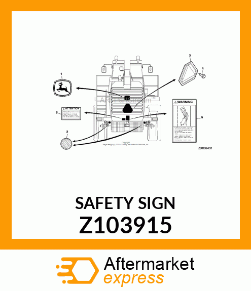 SAFETY SIGN Z103915